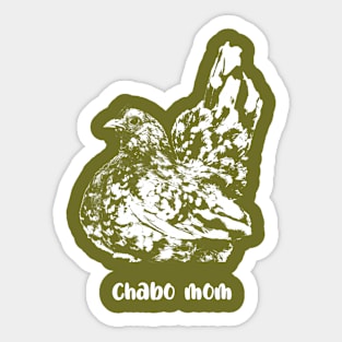 chabo mom Sticker